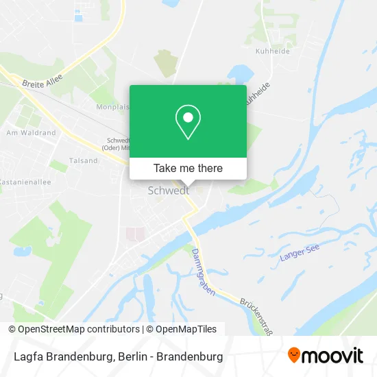 Карта Lagfa Brandenburg