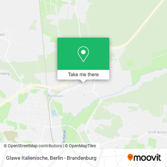 Glawe Italienische map