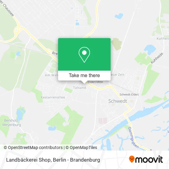 Landbäckerei Shop map