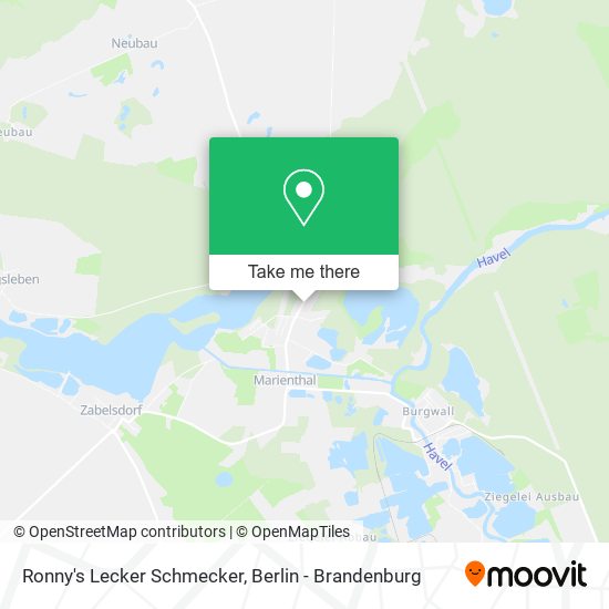 Ronny's Lecker Schmecker map