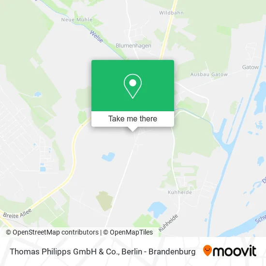 Карта Thomas Philipps GmbH & Co.