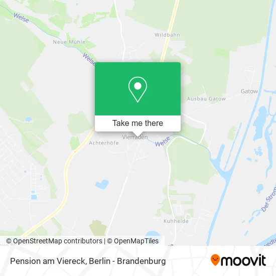 Карта Pension am Viereck