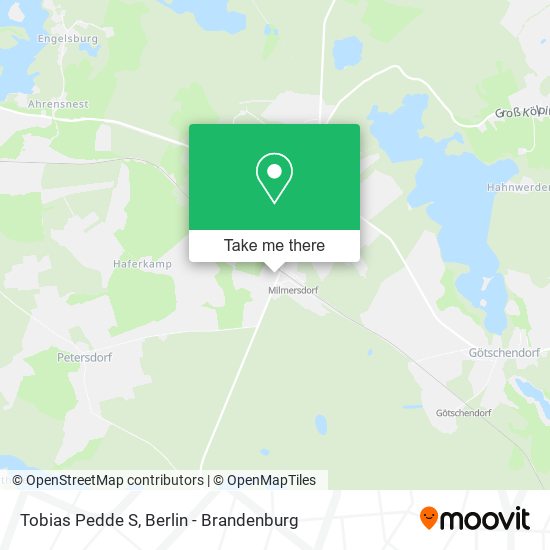 Tobias Pedde S map