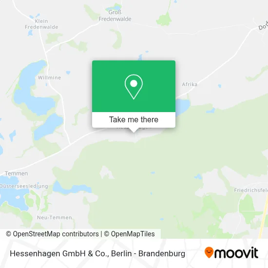 Hessenhagen GmbH & Co. map