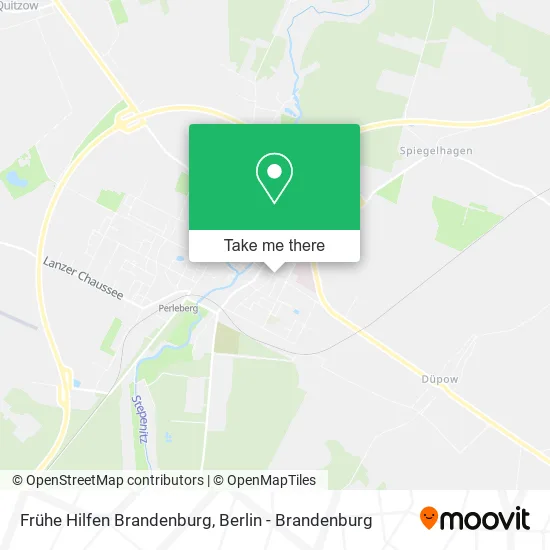Frühe Hilfen Brandenburg map