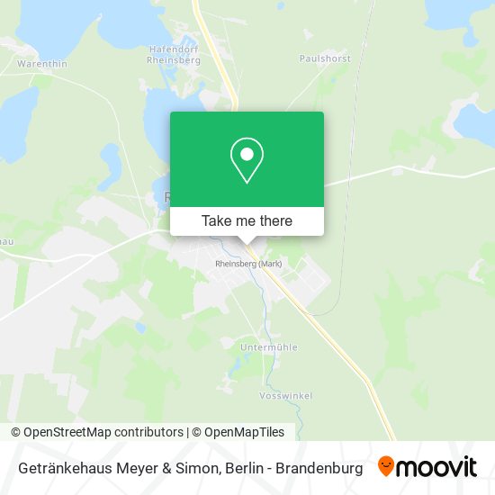 Getränkehaus Meyer & Simon map