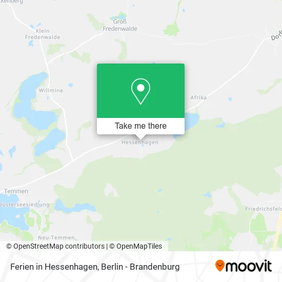 Карта Ferien in Hessenhagen
