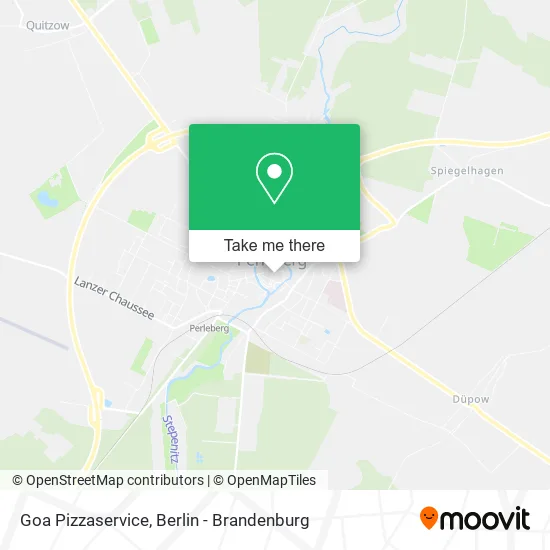 Карта Goa Pizzaservice