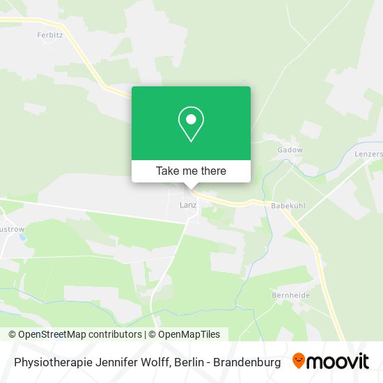 Physiotherapie Jennifer Wolff map