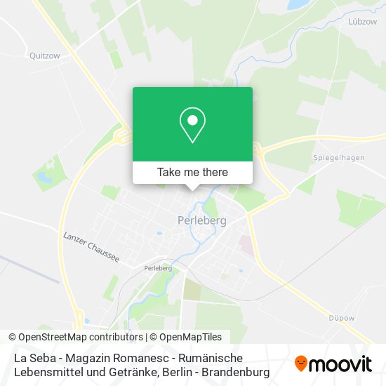 La Seba - Magazin Romanesc - Rumänische Lebensmittel und Getränke map