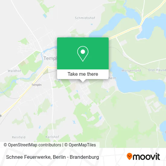 Schnee Feuerwerke map