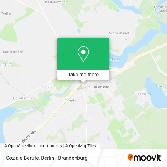 Soziale Berufe map