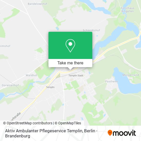 Aktiv Ambulanter Pflegeservice Templin map
