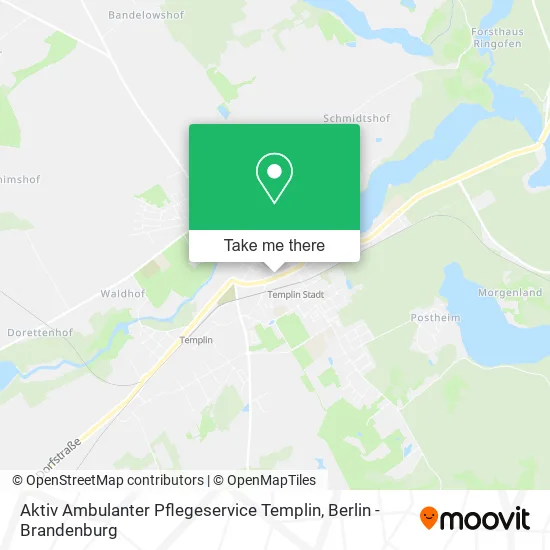 Aktiv Ambulanter Pflegeservice Templin map