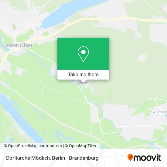 Dorfkirche Mödlich map