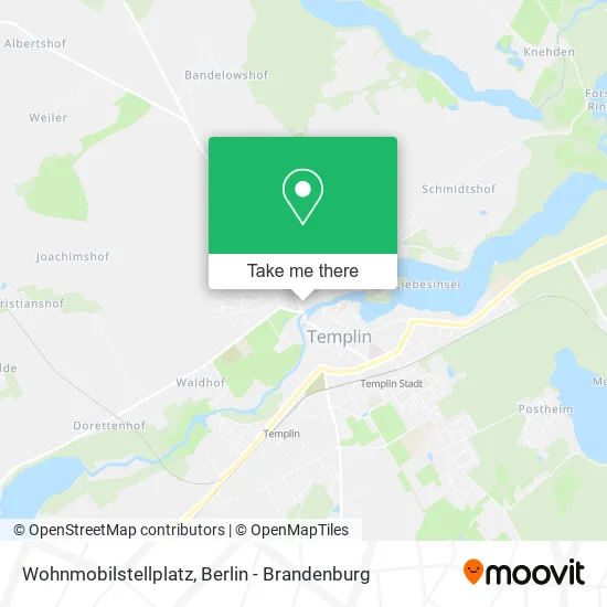 Wohnmobilstellplatz map