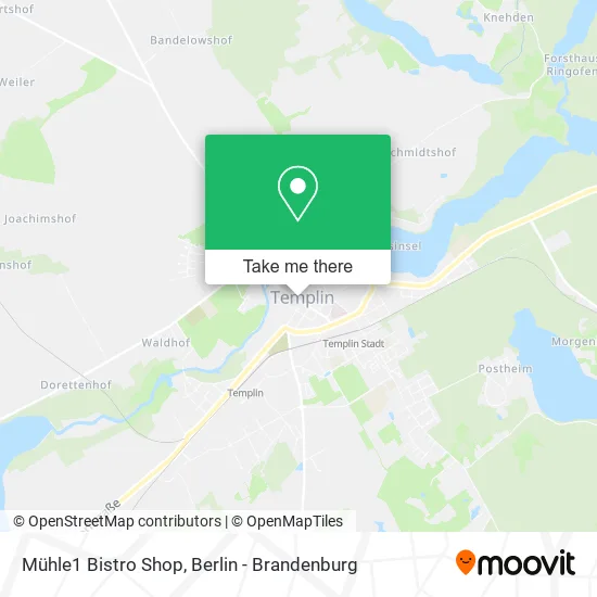 Mühle1 Bistro Shop map