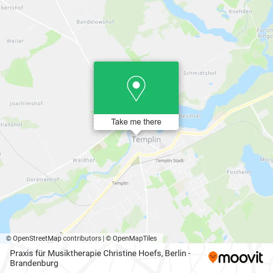 Карта Praxis für Musiktherapie Christine Hoefs