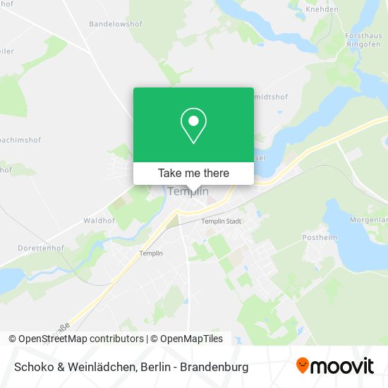 Schoko & Weinlädchen map