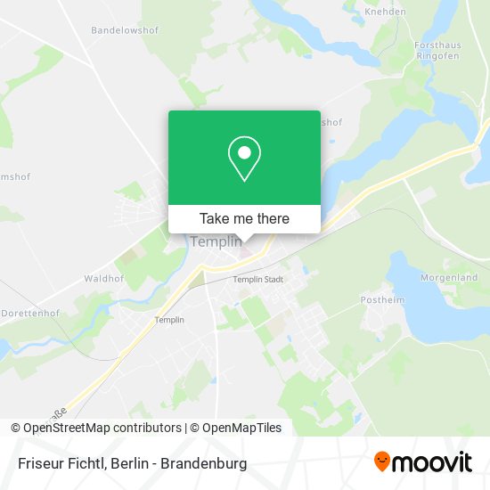 Friseur Fichtl map