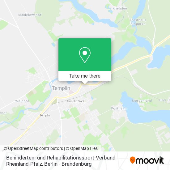 Behinderten- und Rehabilitationssport-Verband Rheinland-Pfalz map