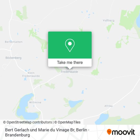 Bert Gerlach und Marie du Vinage Br map