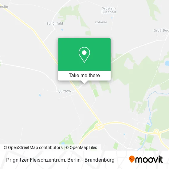 Карта Prignitzer Fleischzentrum