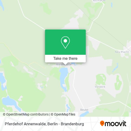 Pferdehof Annenwalde map