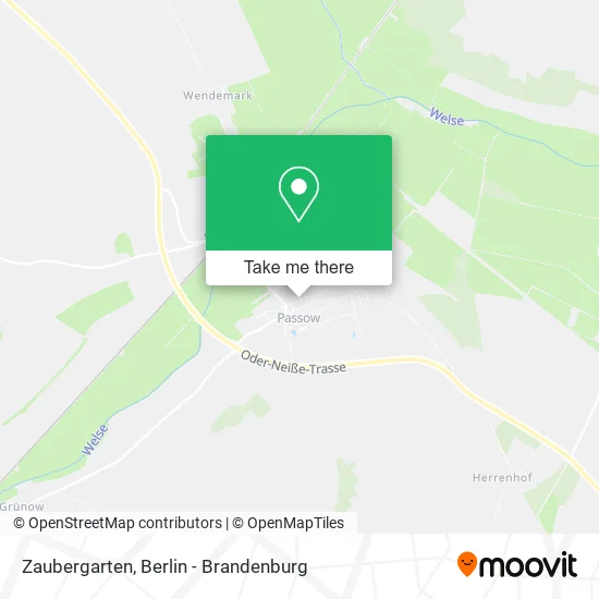 Карта Zaubergarten