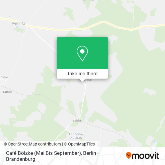 Café Bölzke (Mai Bis September) map