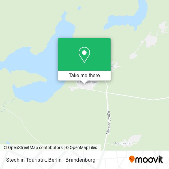 Stechlin Touristik map