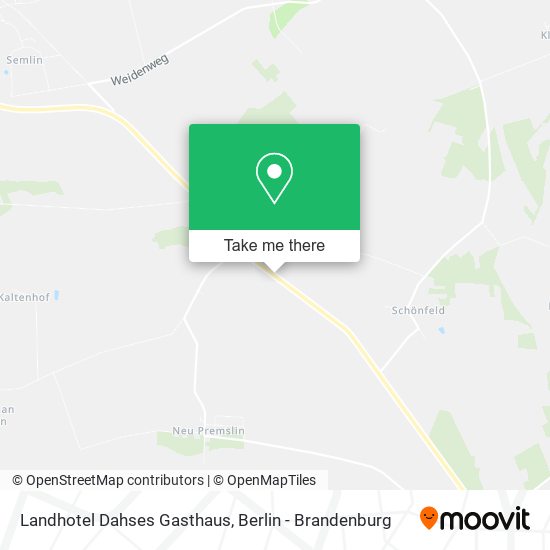 Landhotel Dahses Gasthaus map