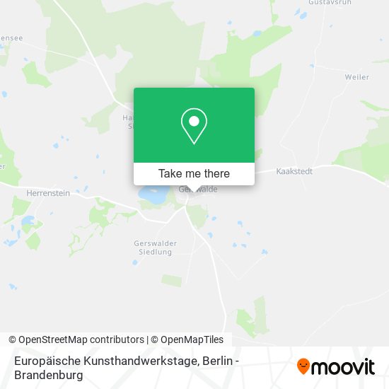 Europäische Kunsthandwerkstage map