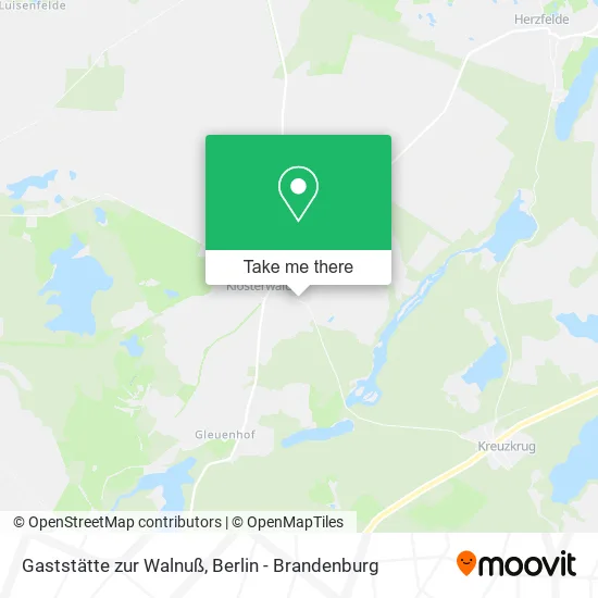 Карта Gaststätte zur Walnuß