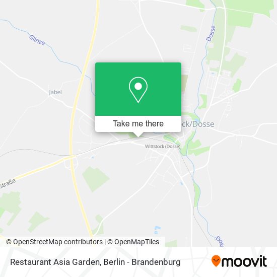 Restaurant Asia Garden map