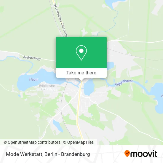 Карта Mode Werkstatt