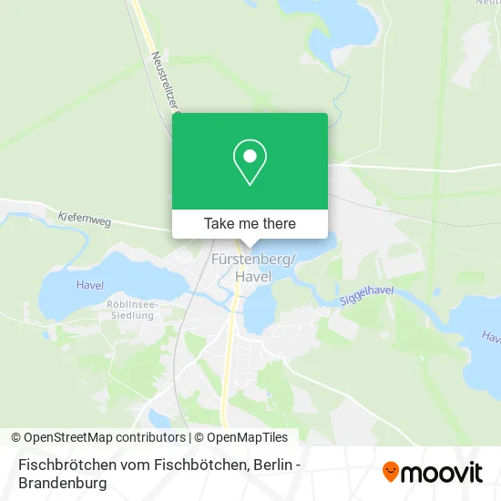 Карта Fischbrötchen vom Fischbötchen