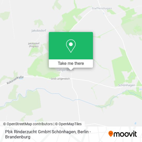 Pbk Rinderzucht GmbH Schönhagen map