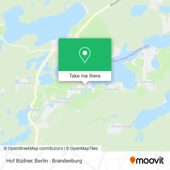 Карта Hof Büdner