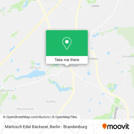 Карта Märkisch Edel Bäckerei