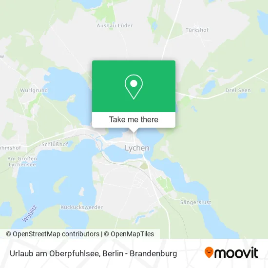Карта Urlaub am Oberpfuhlsee