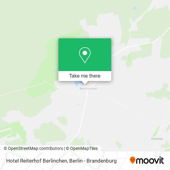 Hotel Reiterhof Berlinchen map