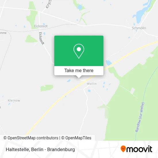 Haltestelle map