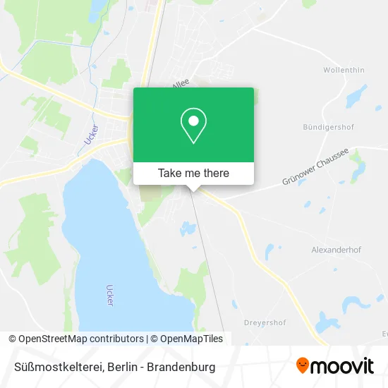 Карта Süßmostkelterei