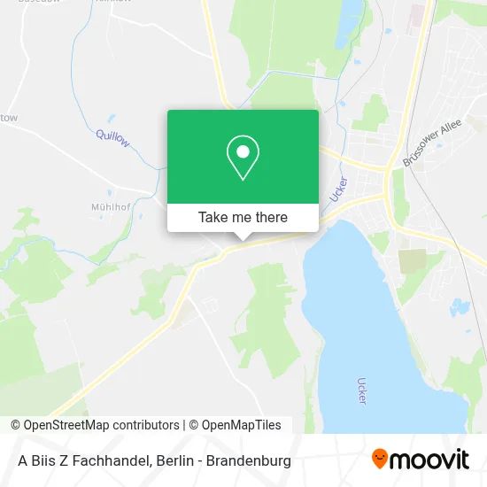 A Biis Z Fachhandel map