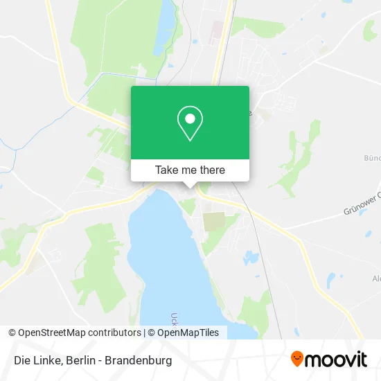 Карта Die Linke