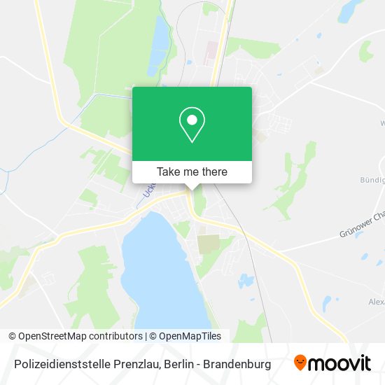 Polizeidienststelle Prenzlau map