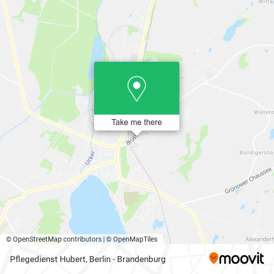 Карта Pflegedienst Hubert