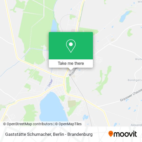 Gaststätte Schumacher map