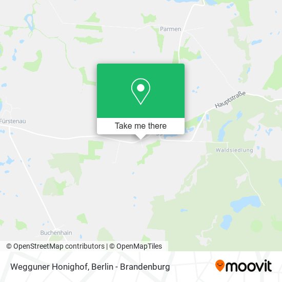 Карта Wegguner Honighof
